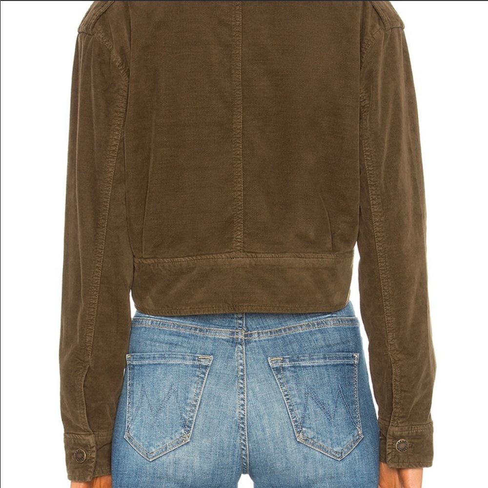 Corduroy Everlyn Free People Cropped Jacket - Picture 4 of 10